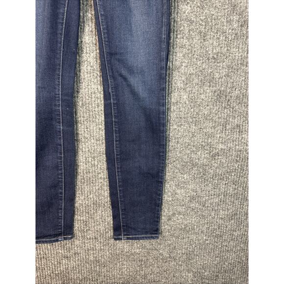 Paige Womens Verdugo Ankle Jeans Size 25 Blue Dark Wash Denim Stretch Casual - Picture 5 of 10
